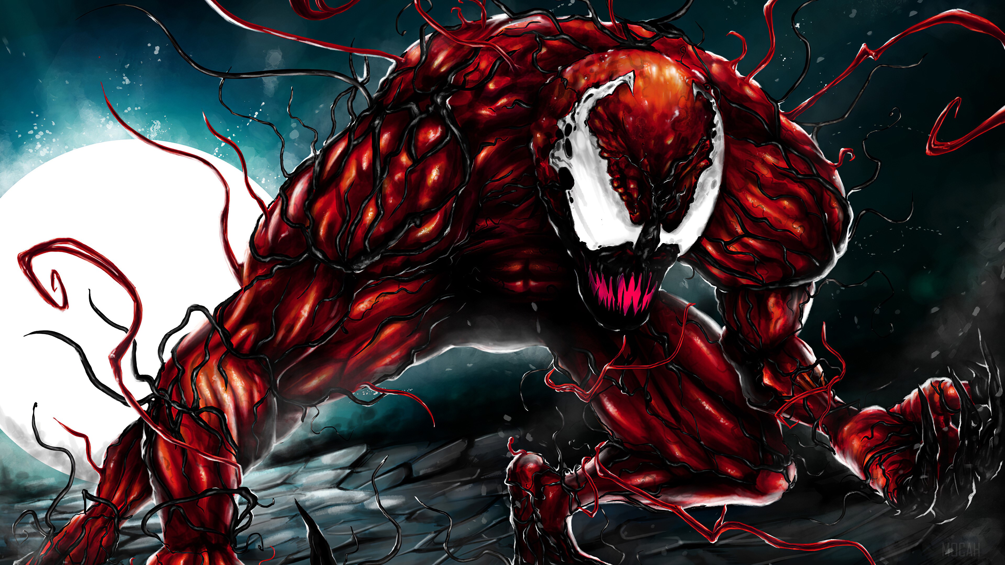 Carnage marvel. Симбиот Токсин Марвел. Человек паук Клетус Кэссиди. Клетус Кэссиди Веном 2018.